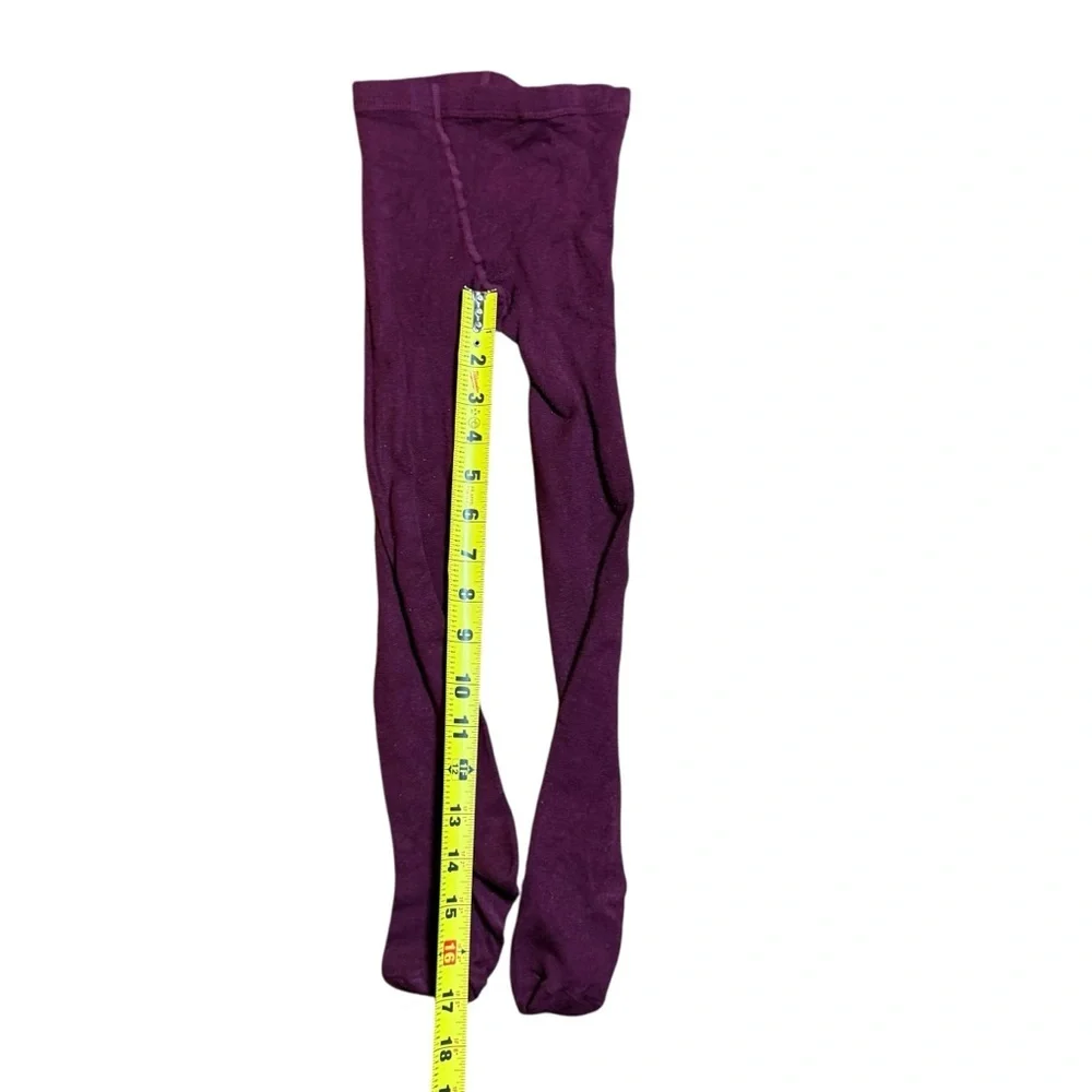 Zara Girls Purple Tights Size 3/4